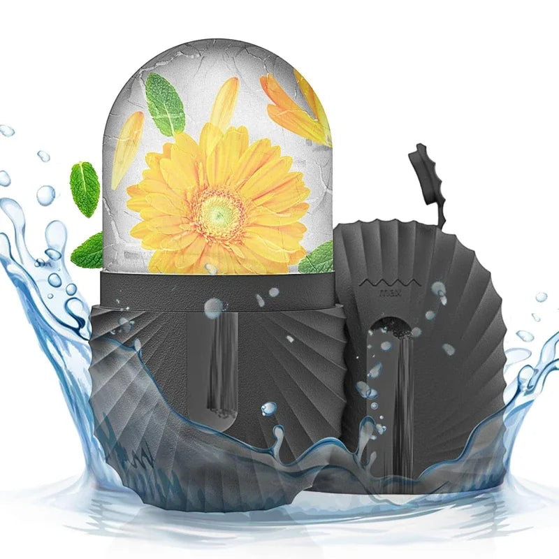 Rodillo de Hielo Facial · Frescor al Instante